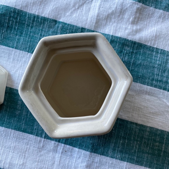 Haeger vintage 1960s creamer/sugar container 3 pcs - Picture 3 of 7